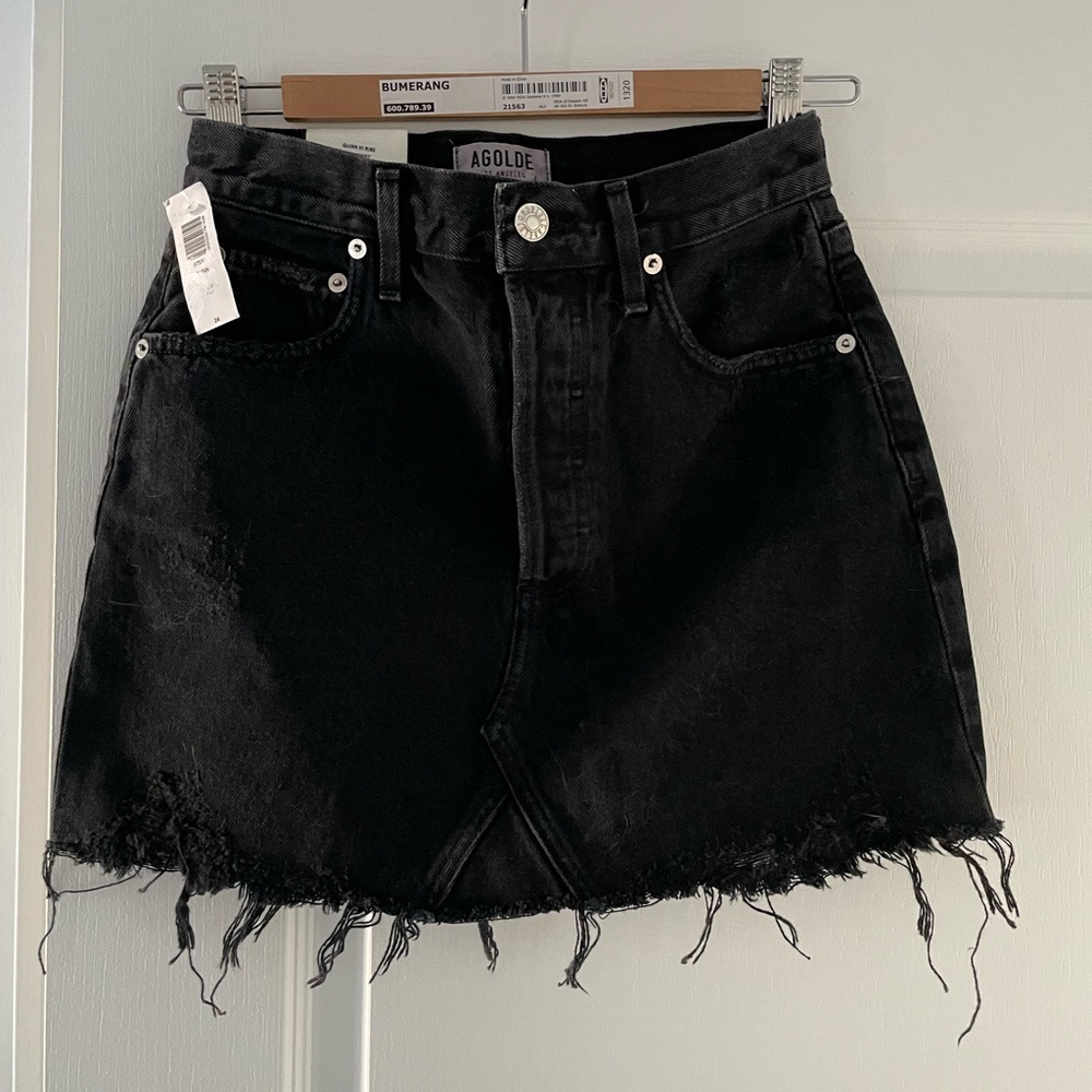 AGOLDE Quinn Denim Skirt